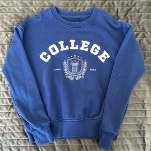 Girls graphic sweatshirt